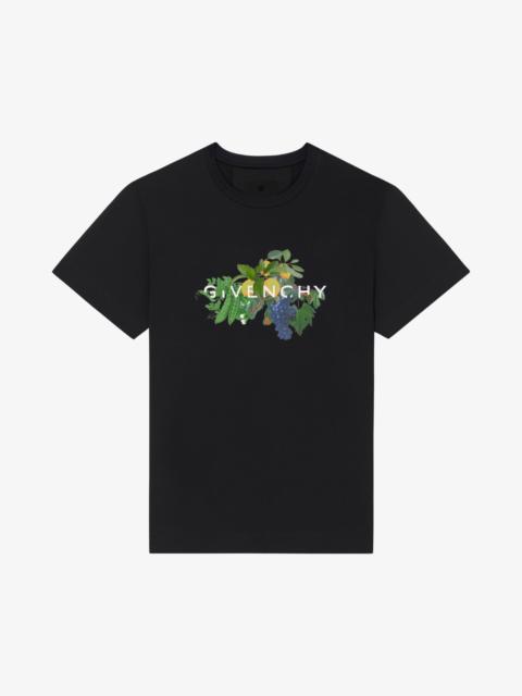 Givenchy SLIM FIT T-SHIRT IN COTTON WITH GIVENCHY FRUITS PRINT