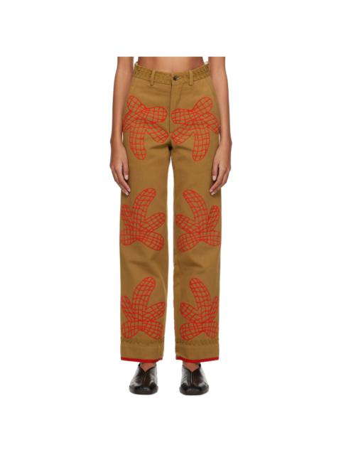 BODE Brown Field Maple Trousers