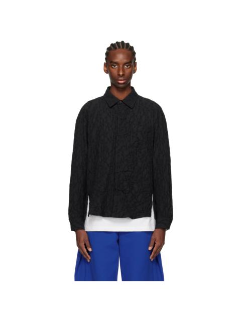 ADER error Black Patch Pocket Shirt
