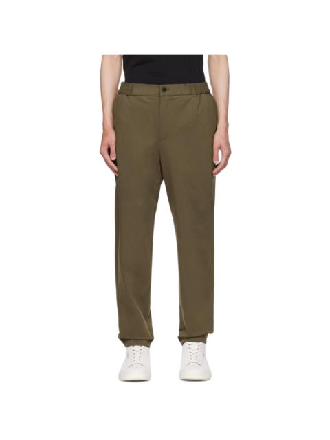HUGO Khaki Elasticized Trousers