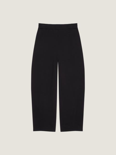 Givenchy JOGGER PANTS IN FLEECE WITH GIVENCHY PATCH
