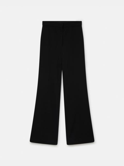 Wool Flannel Tailored Trousers