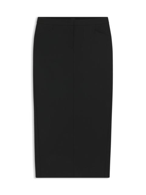 BOSS PENCIL SKIRT IN WOOL
