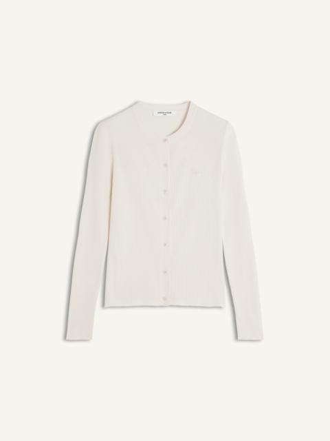 Maison Kitsuné BABY FOX PLEAT RIB CARDIGAN