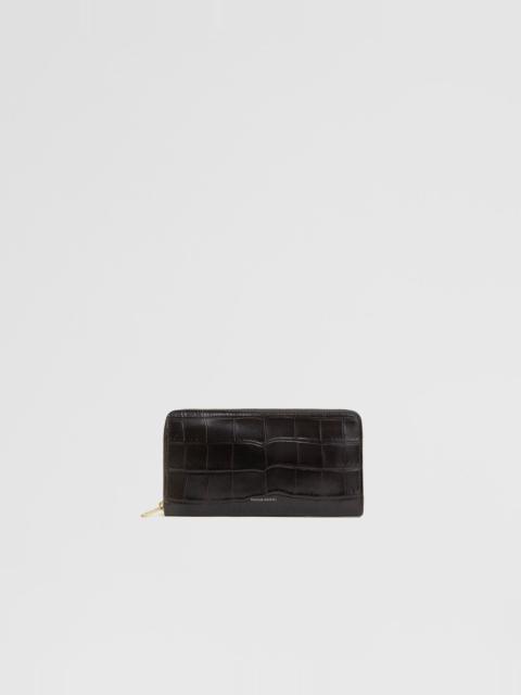 Mansur Gavriel ZIP CONTINENTAL WALLET