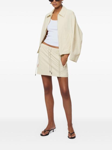 APPARIS Ada drawstring mini skirt