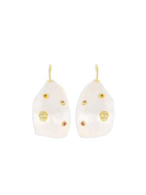 LIZZIE FORTUNATO Eros gemstone earrings