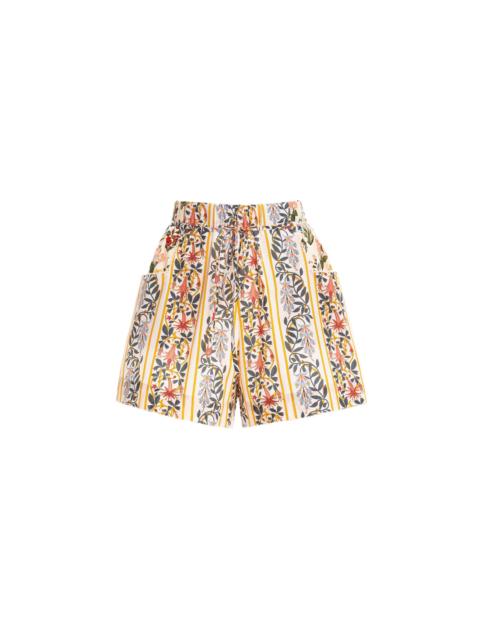 Agua by Agua Bendita Trebol Lluvia Floral Shorts