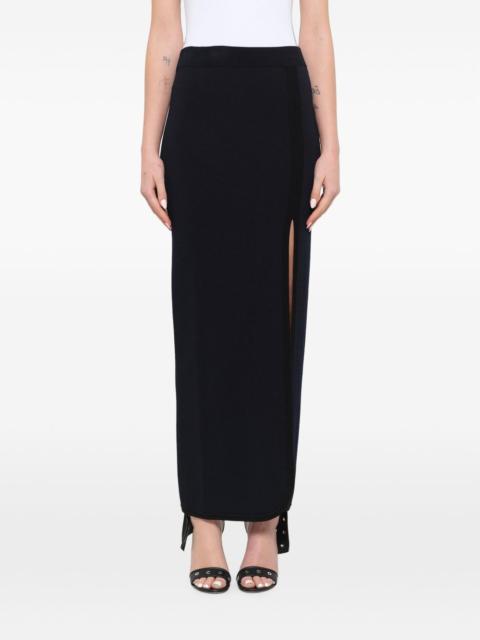 Neil Barrett side-slit maxi skirt