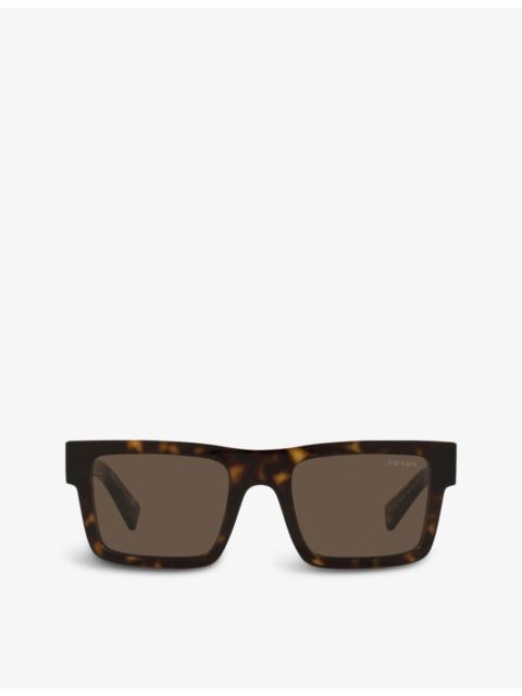 Prada PR 19WS square-frame acetate sunglasses