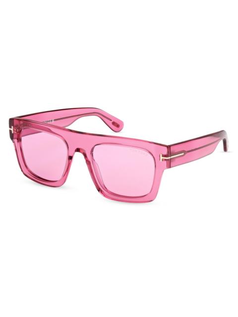 TOM FORD Women's Fausto 53MM Geometric Sunglasses - Fuso