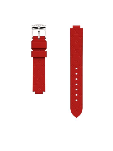 Louis Vuitton STRAP TAMBOUR RUBBER RED S/S