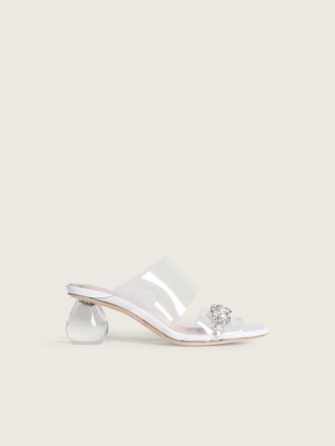 Simone Rocha Embellished Sandal Perspex Heel Mule