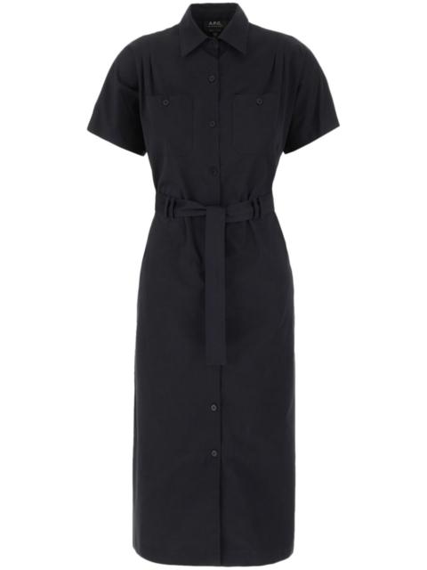 A.P.C. cotton shirt dress