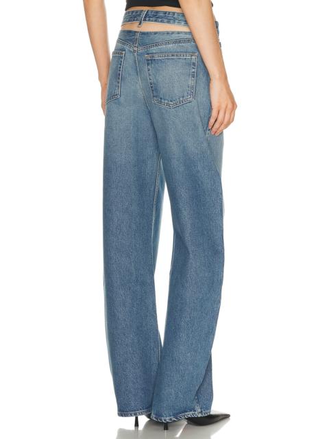 GRLFRND Austen Low Rise Curve Detached Waist