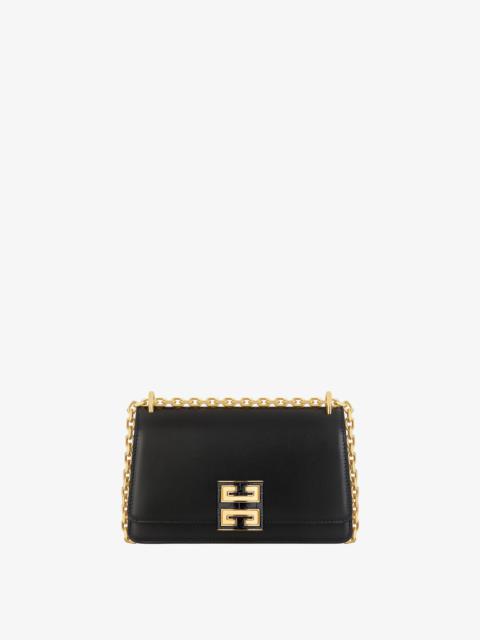 Givenchy SMALL 4G BAG IN LEATHER WITH CHAIN