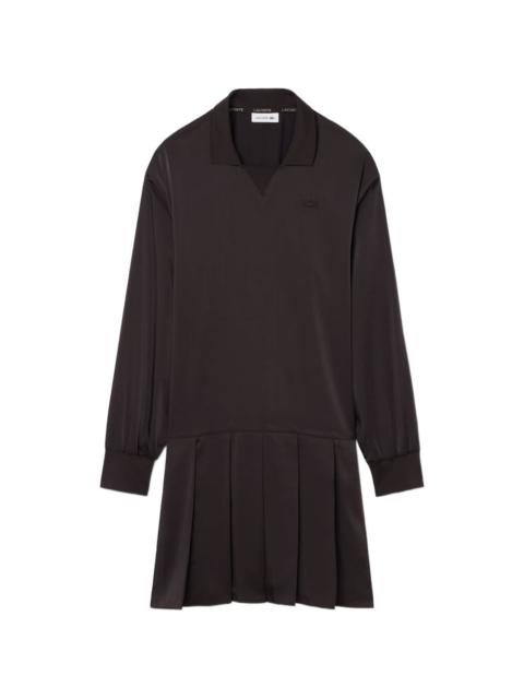 LACOSTE pleated mini dress