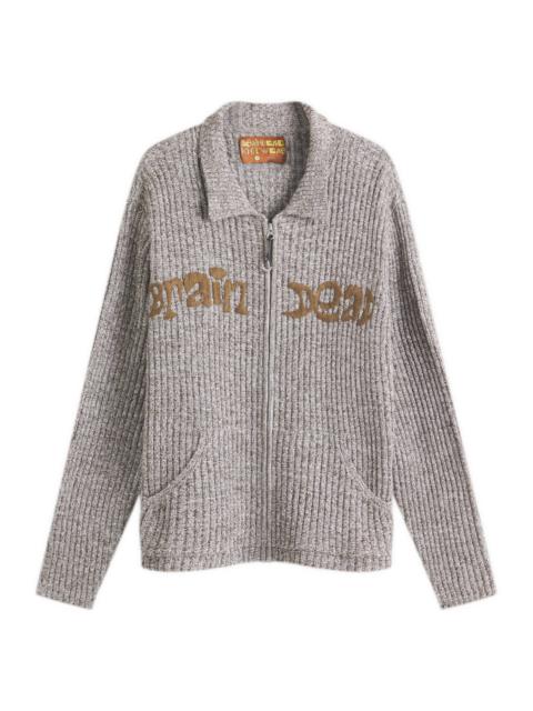 BRAIN DEAD Brain Dead Rib Knit Cardigan