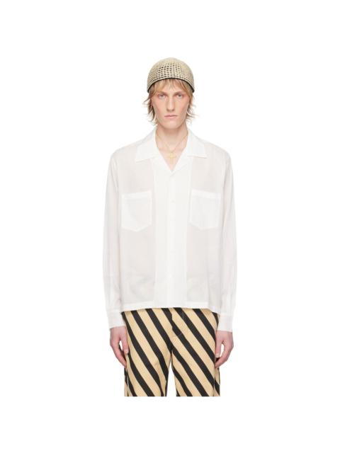 BODE White Boxy Shirt