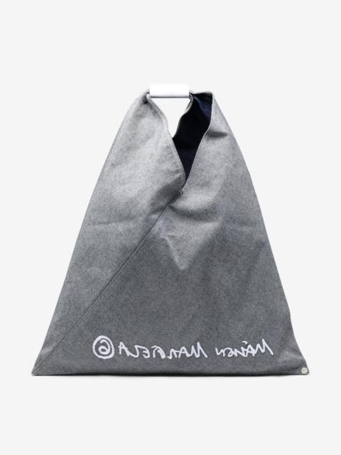MM6 Maison Margiela Japanese reversible denim large bag