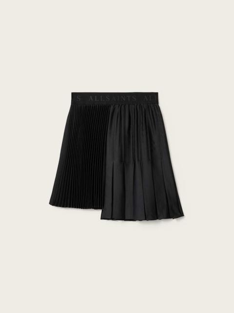 ALLSAINTS JAX ASYMMETRIC MINI SKIRT