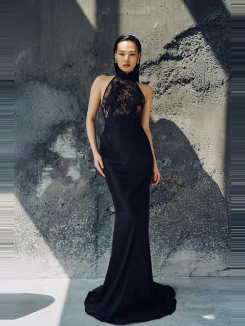 SAU LEE TARON SATIN GOWN