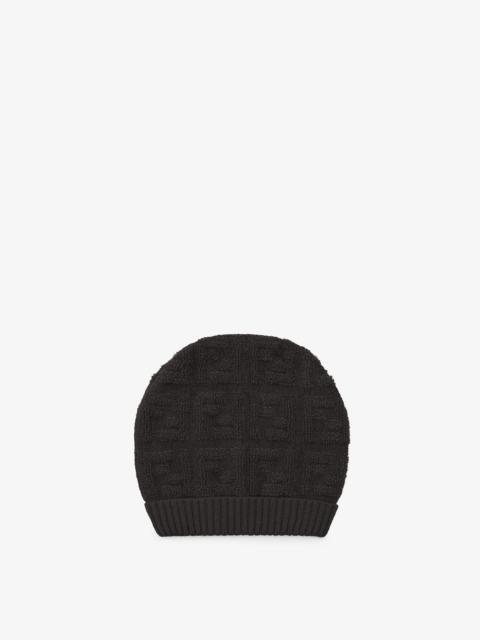 FENDI Black knit hat