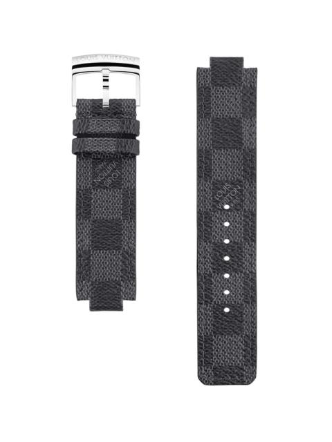 Louis Vuitton STRAP TAMBOUR CANVAS DAMIER GRAPHITE L/L