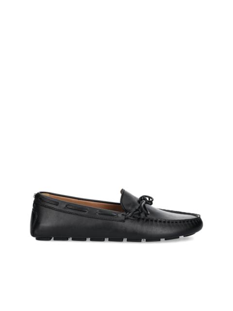 BOSS bow-detail loafers