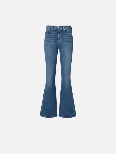PINKO VINTAGE DENIM FLARED JEANS