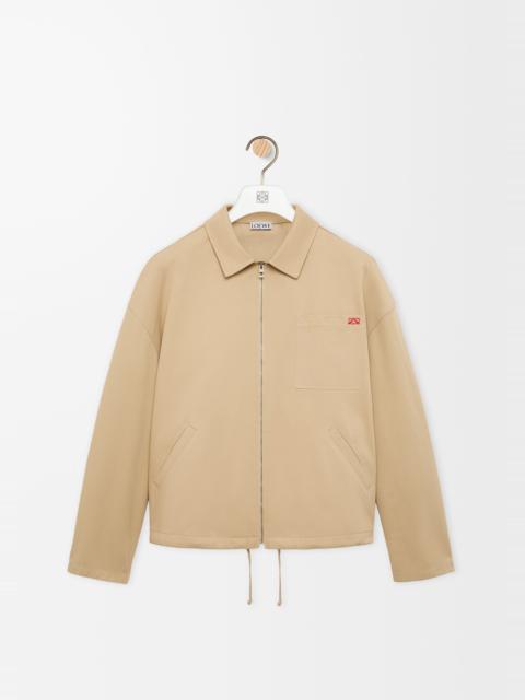 Loewe Zip-up jacket in cotton