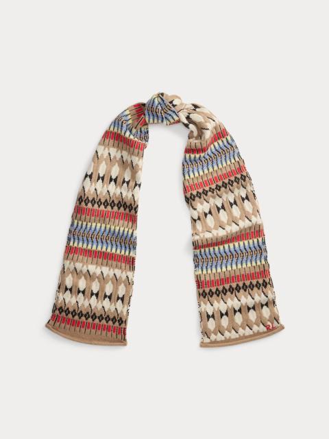 Polo Ralph Lauren Fair Isle Wool-Blend Scarf