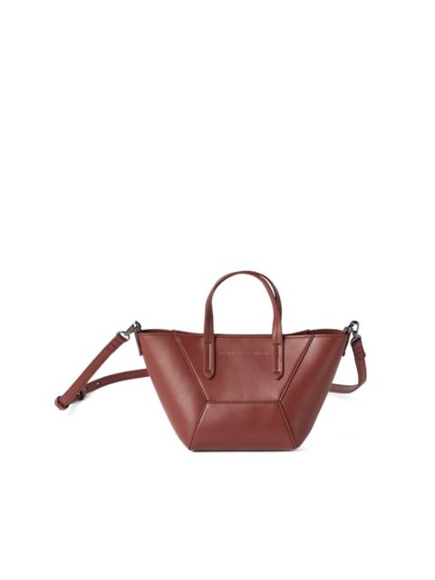 Brunello Cucinelli mini BC Duo leather tote bag