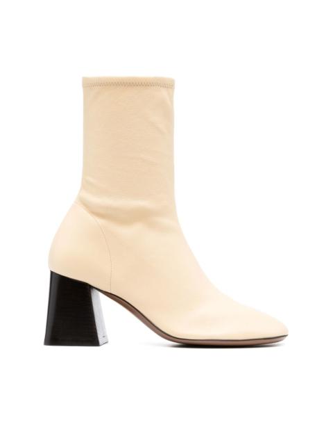 NEOUS sock-style leather boots
