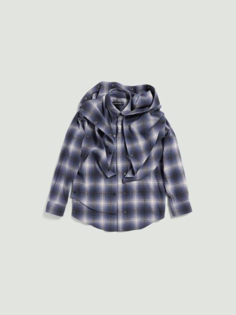 Y/Project SNAP OFF PANEL HOOD OVERSHIRT