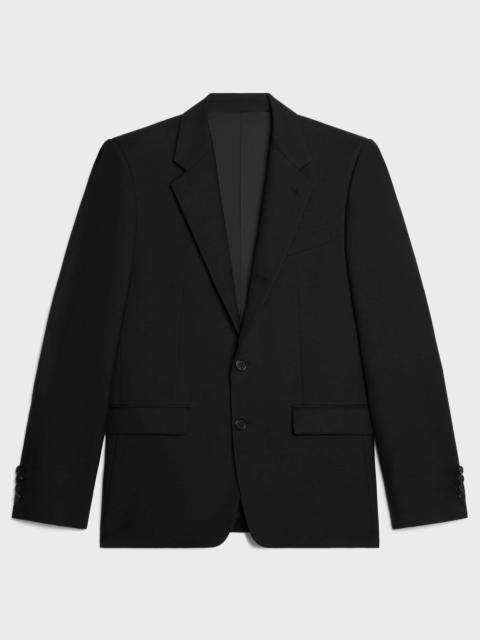 CELINE classic jacket IN wool gabardine