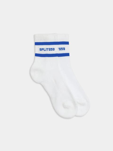 SPLITS59 Logo Stripe Quarter Socks