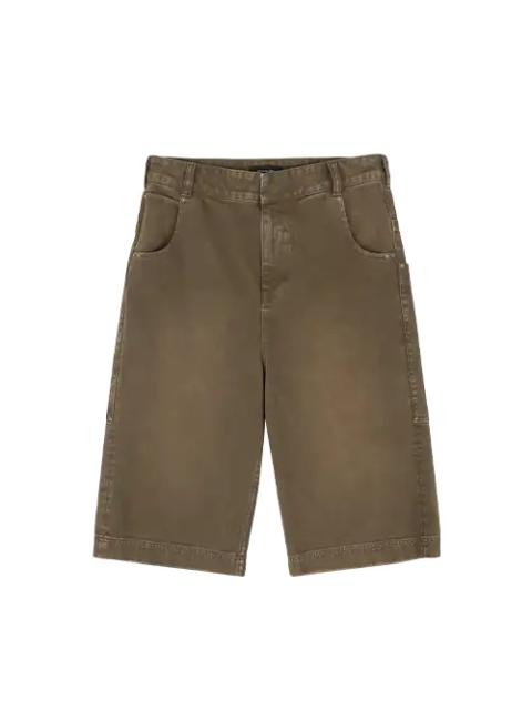 entire studios D-SHORTS MILITARY STONE