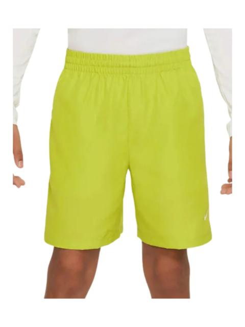 Nike Dri‑Fit Multi+ Training Shorts GS "Bright Cactus White" DX5382 308
