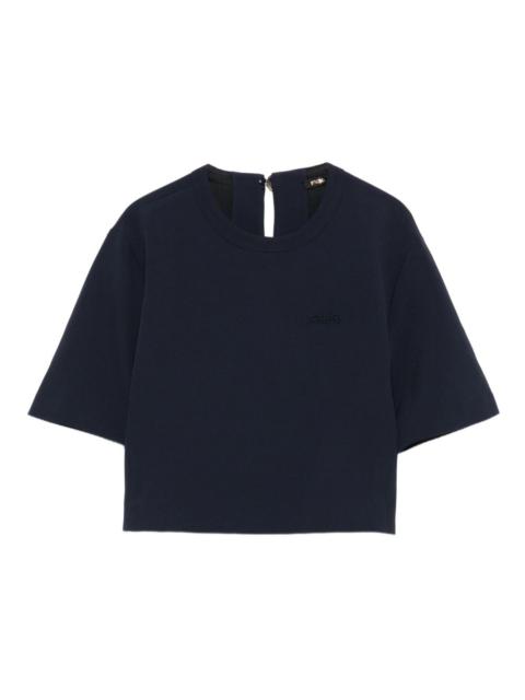 maje embroidered t-shirt