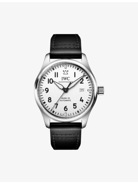 IWC Schaffhausen Pilot’s 40mm Mark XX Stainless Steel Automatic Watch