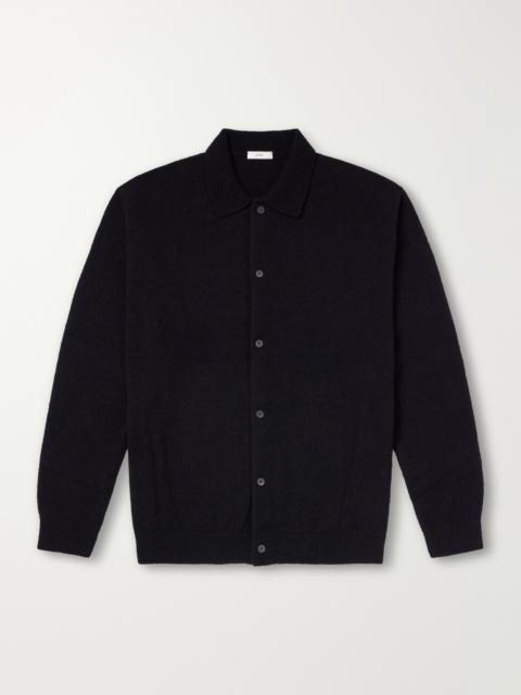 ATON Wool-Blend Bouclé Cardigan