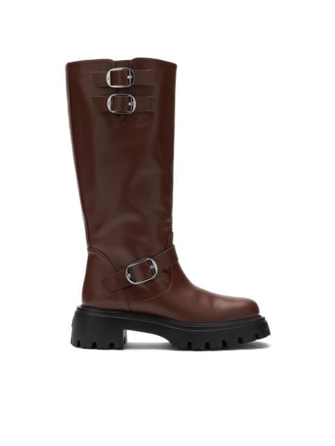 Stuart Weitzman 50mm Emerson Moto boots