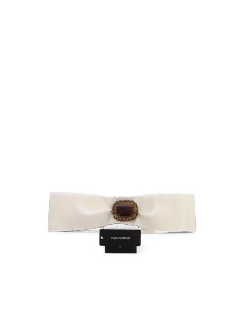 Dolce & Gabbana embellished snap-button belt