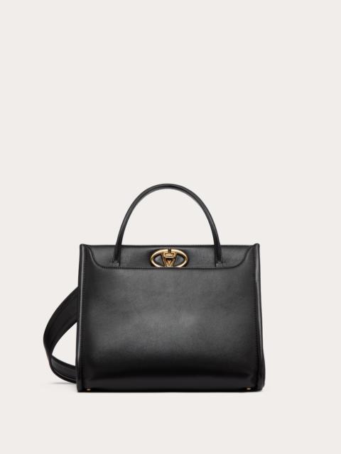 Valentino VLOGO LOCKER SMALL CALFSKIN HANDBAG