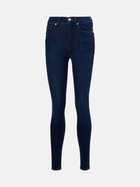 FRAME Le high-rise skinny jeans