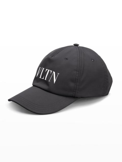 Valentino Men's VLTN Nylon Baseball Hat