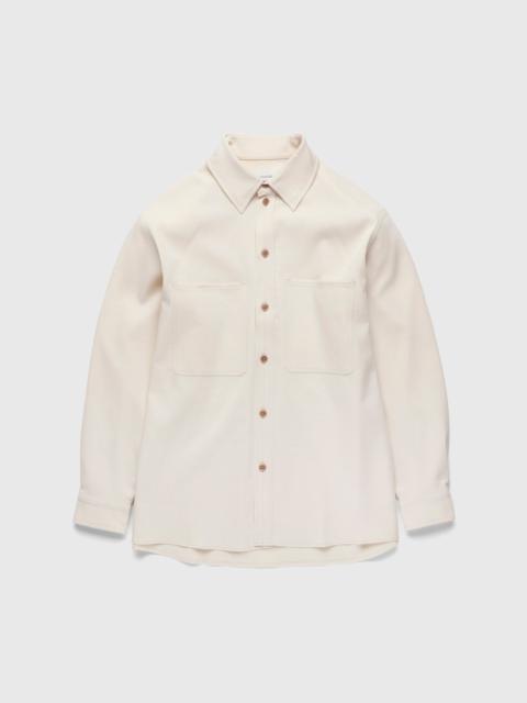 Lemaire – Wool Blend Shirt Beige