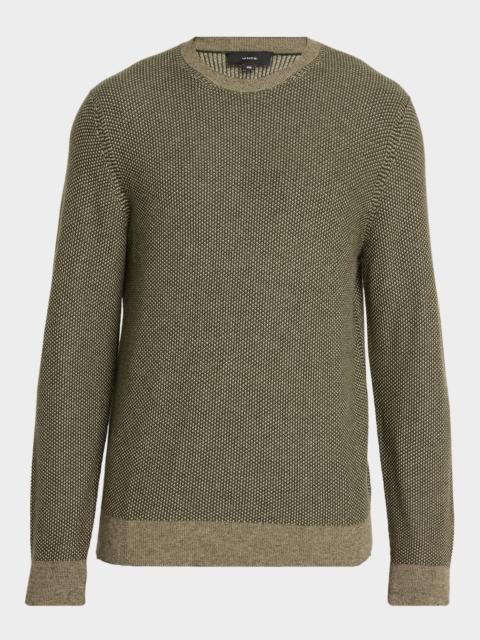 Vince Men's Geometric Jacquard Sweater