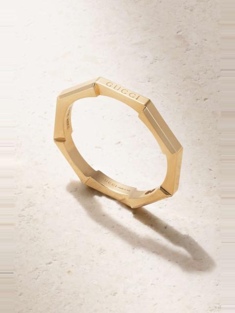 GUCCI Link to Love 18-karat gold ring